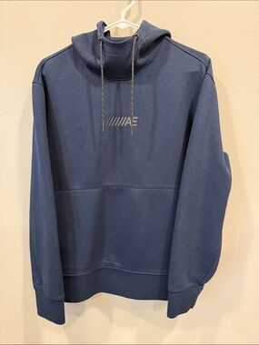 American Eagle Navy Logo Pullover